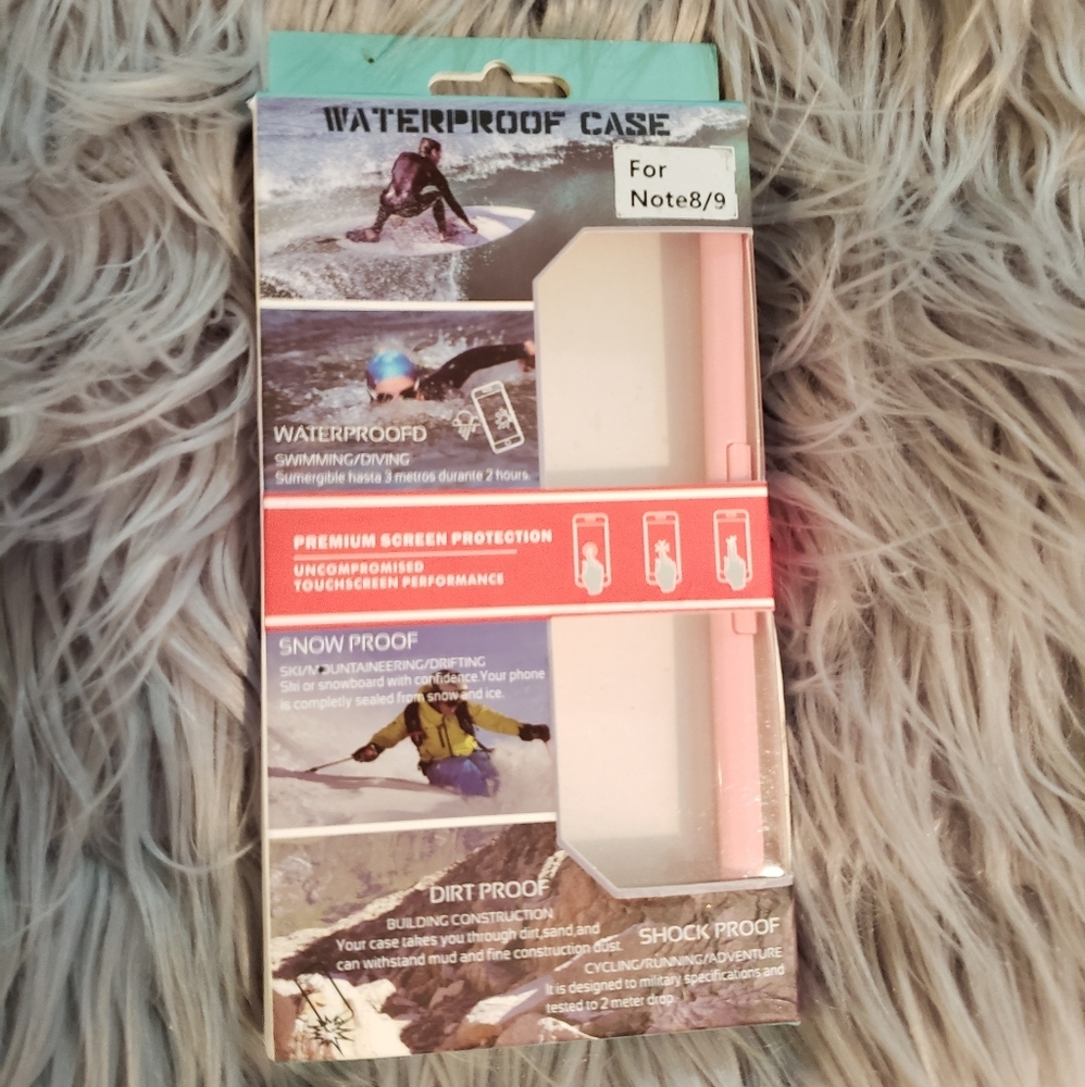 Waterproof phone case for Galaxy Note 8/9